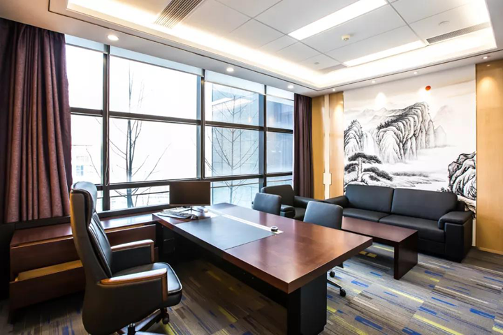 實(shí)木油漆大班臺